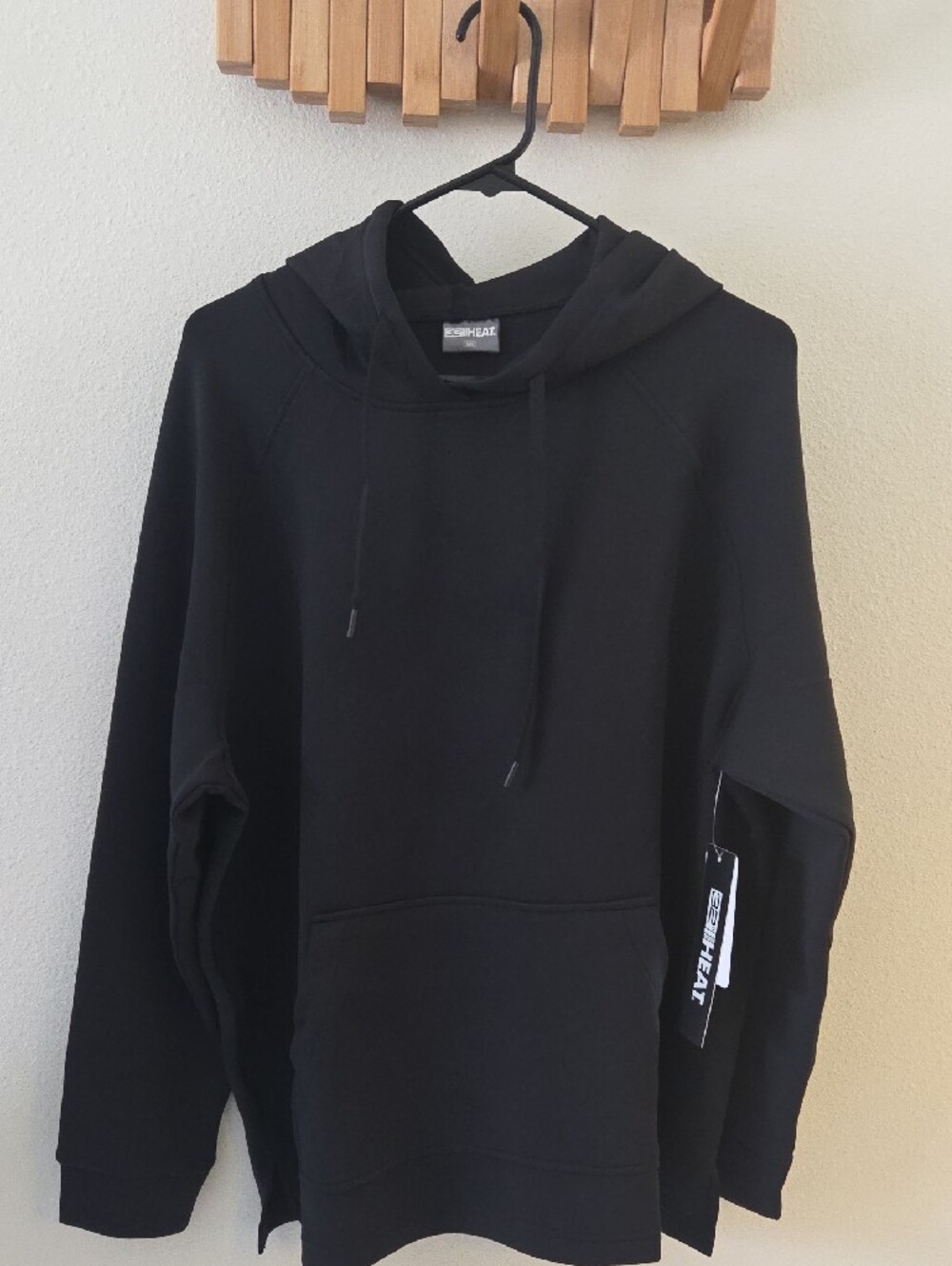 32 Degrees Black Hooded Pullover Sweatshirt - Picture 2 of 4